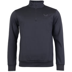 Castore Garcia 1/4 Zip Mens Black Sweater