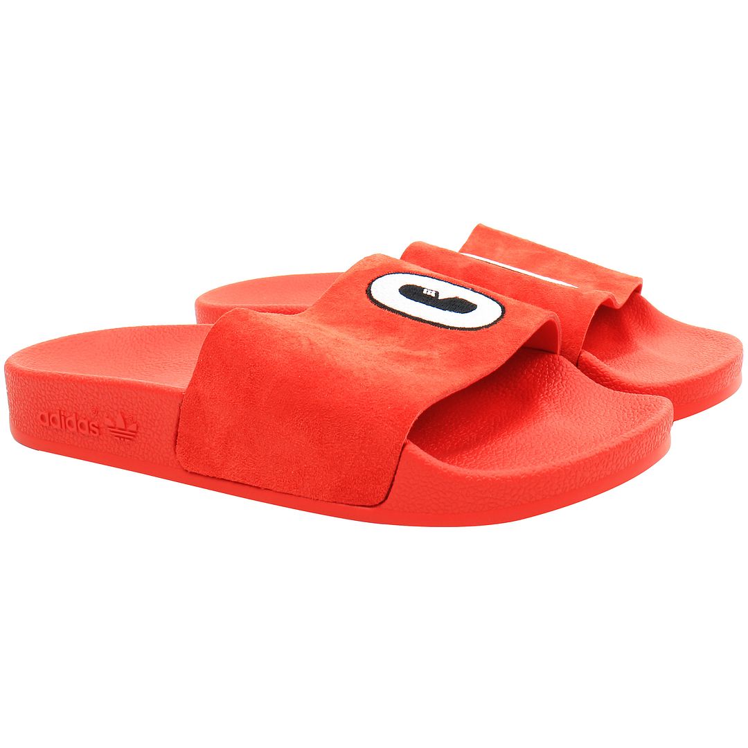 Adidas Adilette Womens Red Sliders