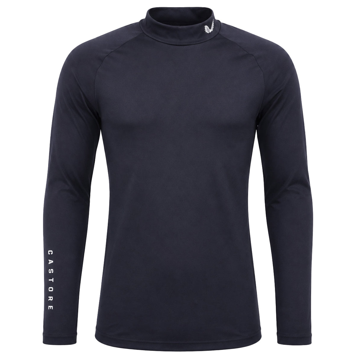 Castore Plain Logo Mens Black Top