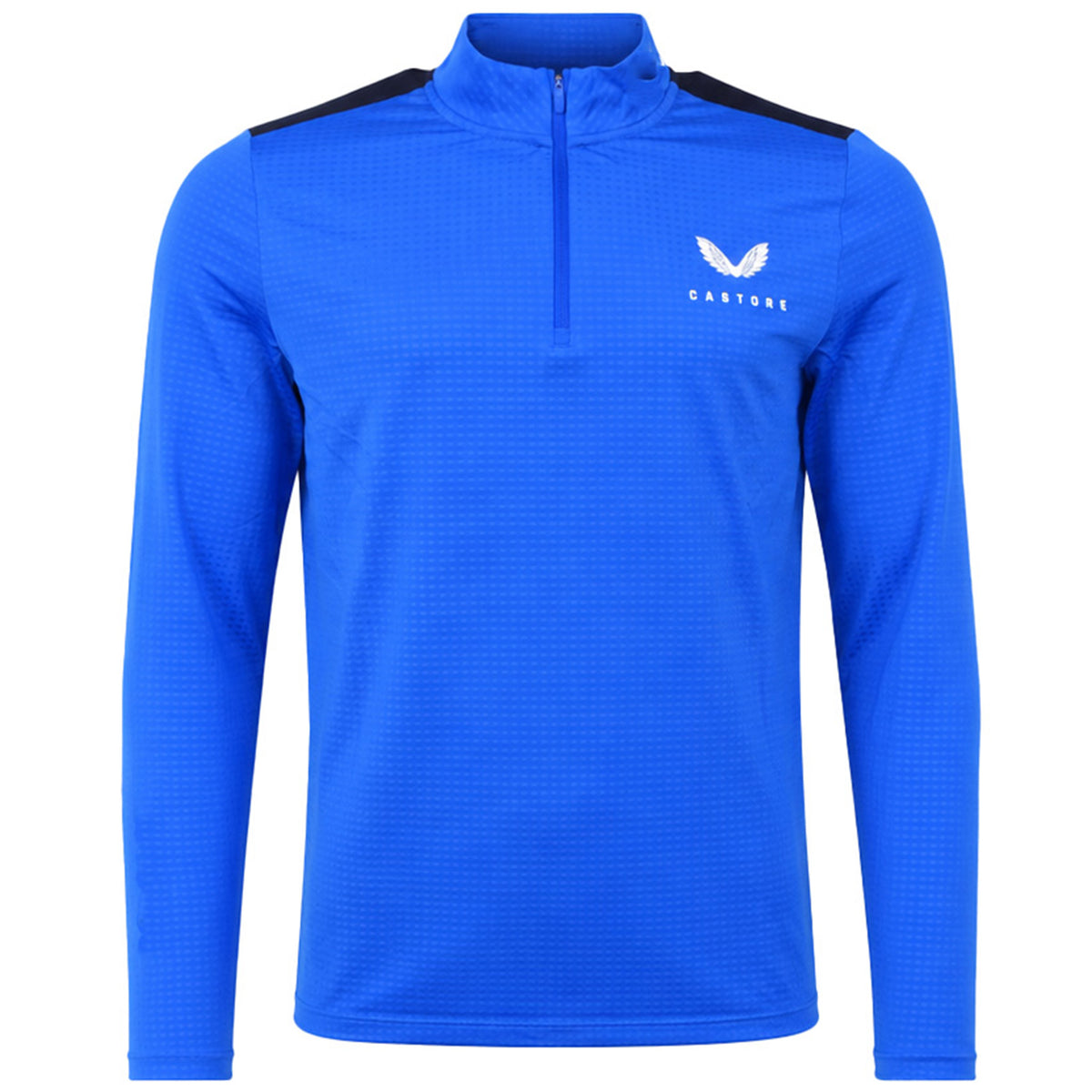 Castore Active Mesh Mens Blue Top