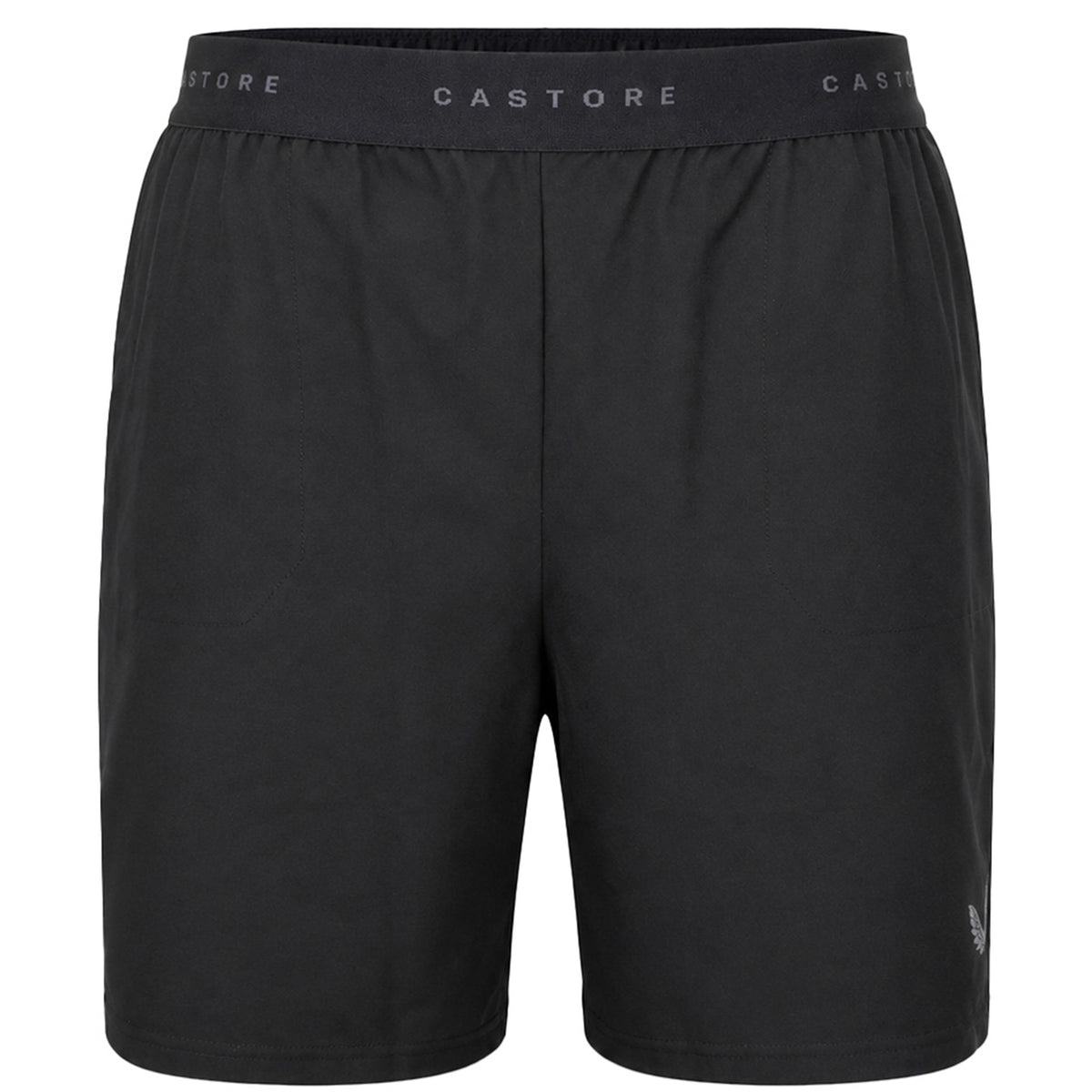 Castore 7inch Branded Elastic Mens Black Shorts