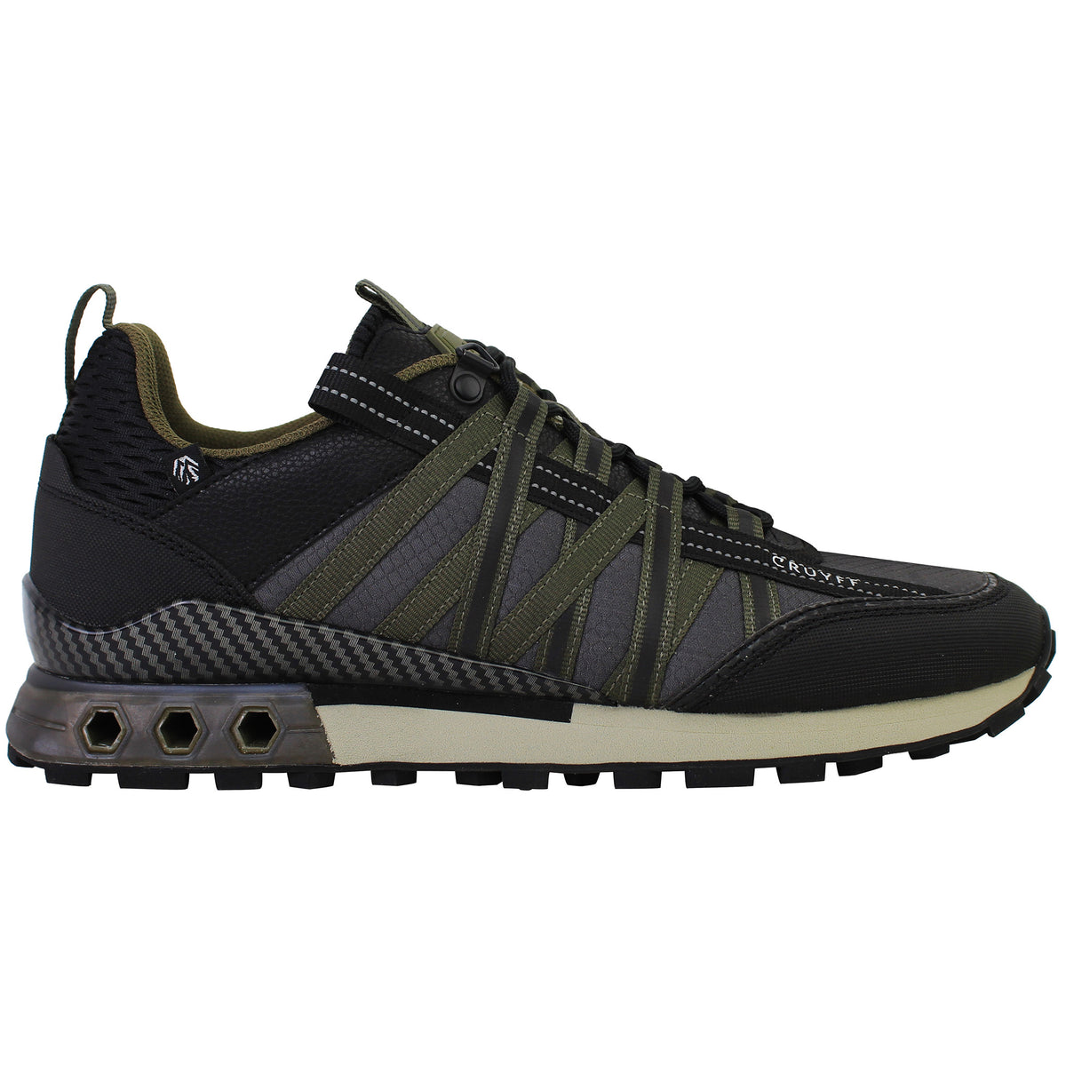 Cruyff Fearia Montserrat Mens Black Trainers