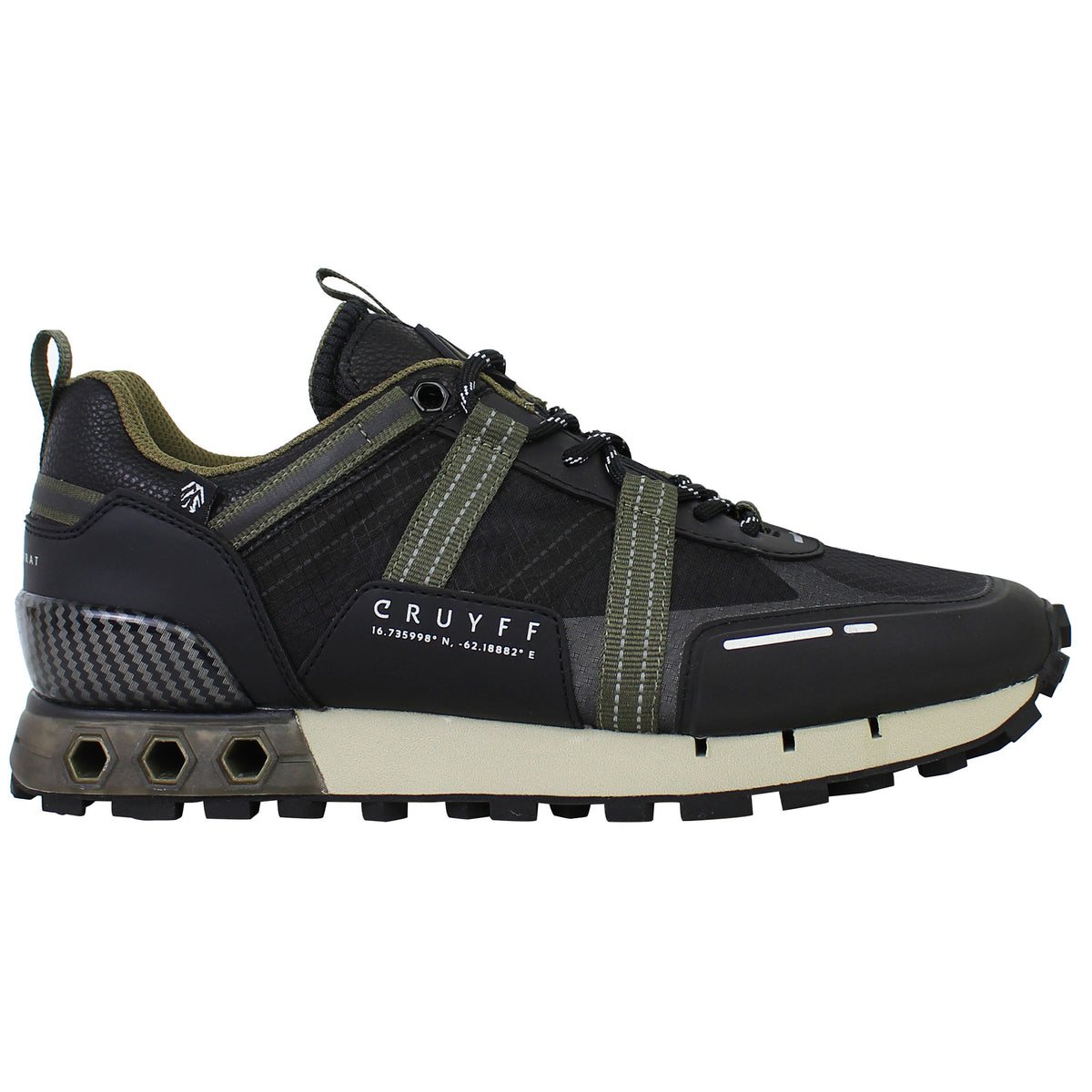 Cruyff Montserrat Mens Black Trainers