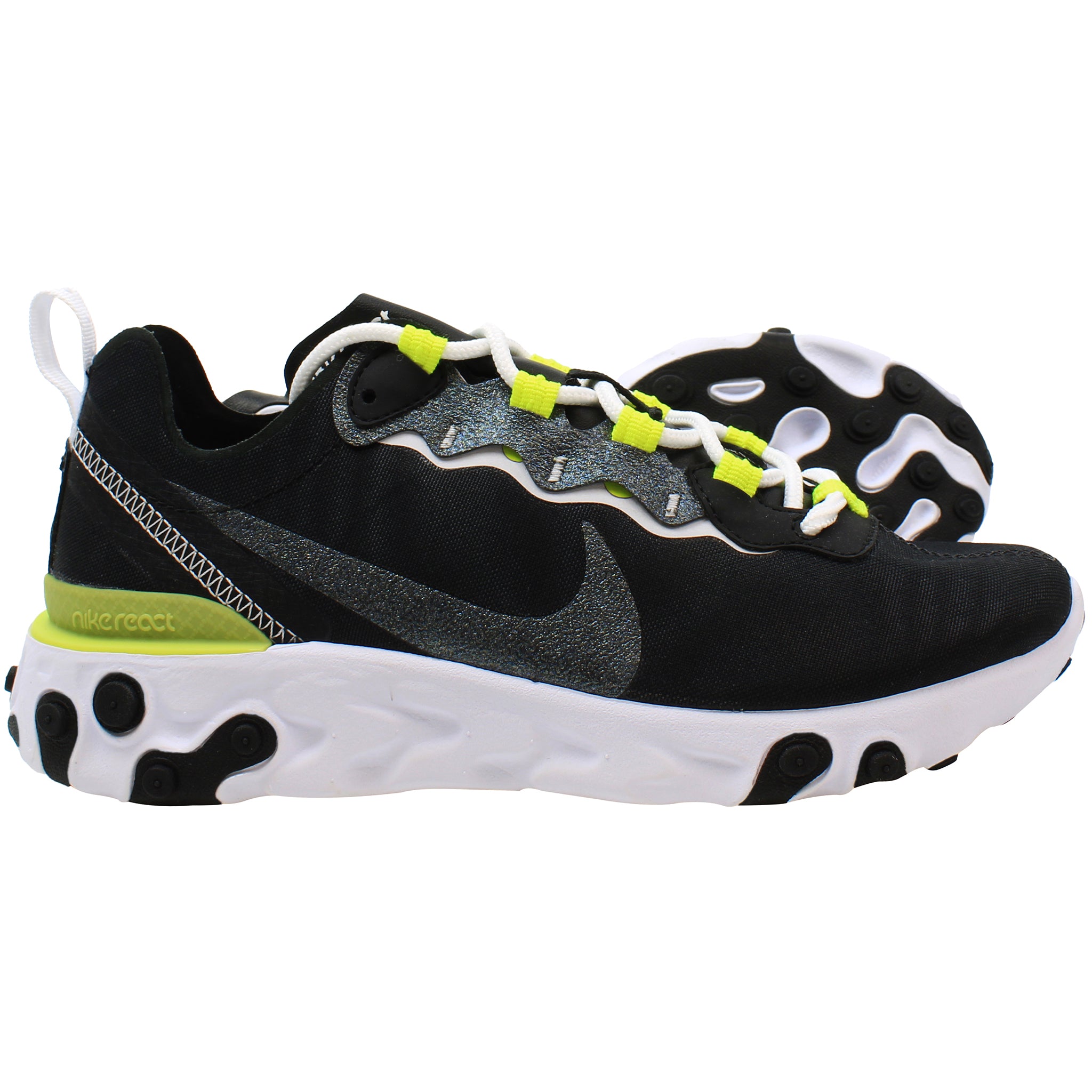 Nike React Element 55 SE Womens Black Trainers