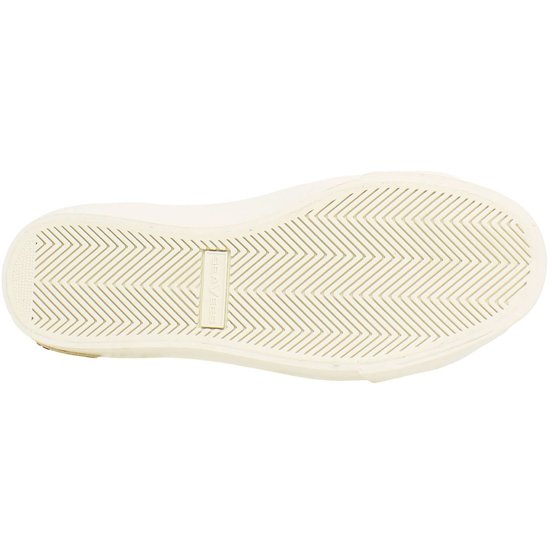 Seavees Crosby Womens White Plimsolls