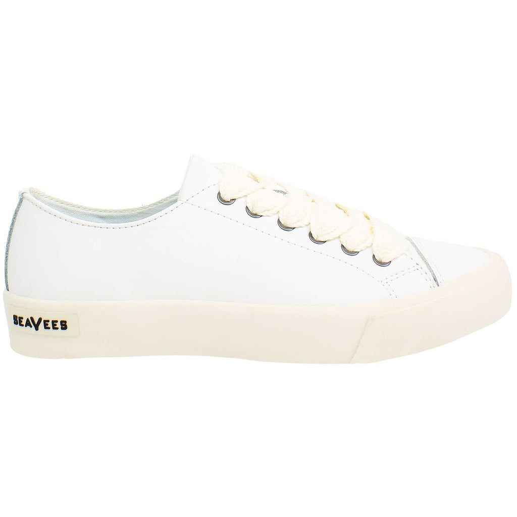 Seavees Crosby Womens White Plimsolls