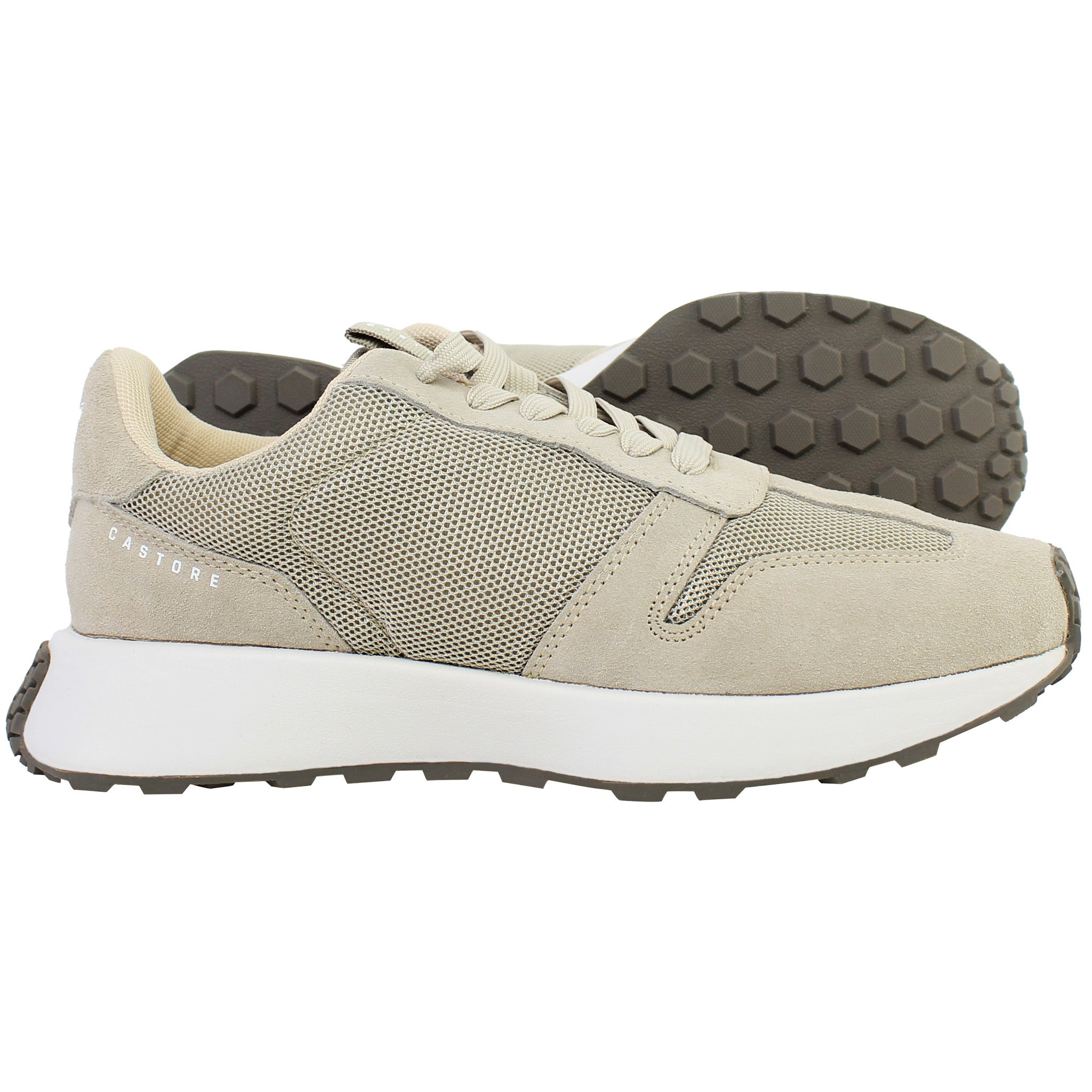 Castore Technical Retro Mens Stone Running Shoes