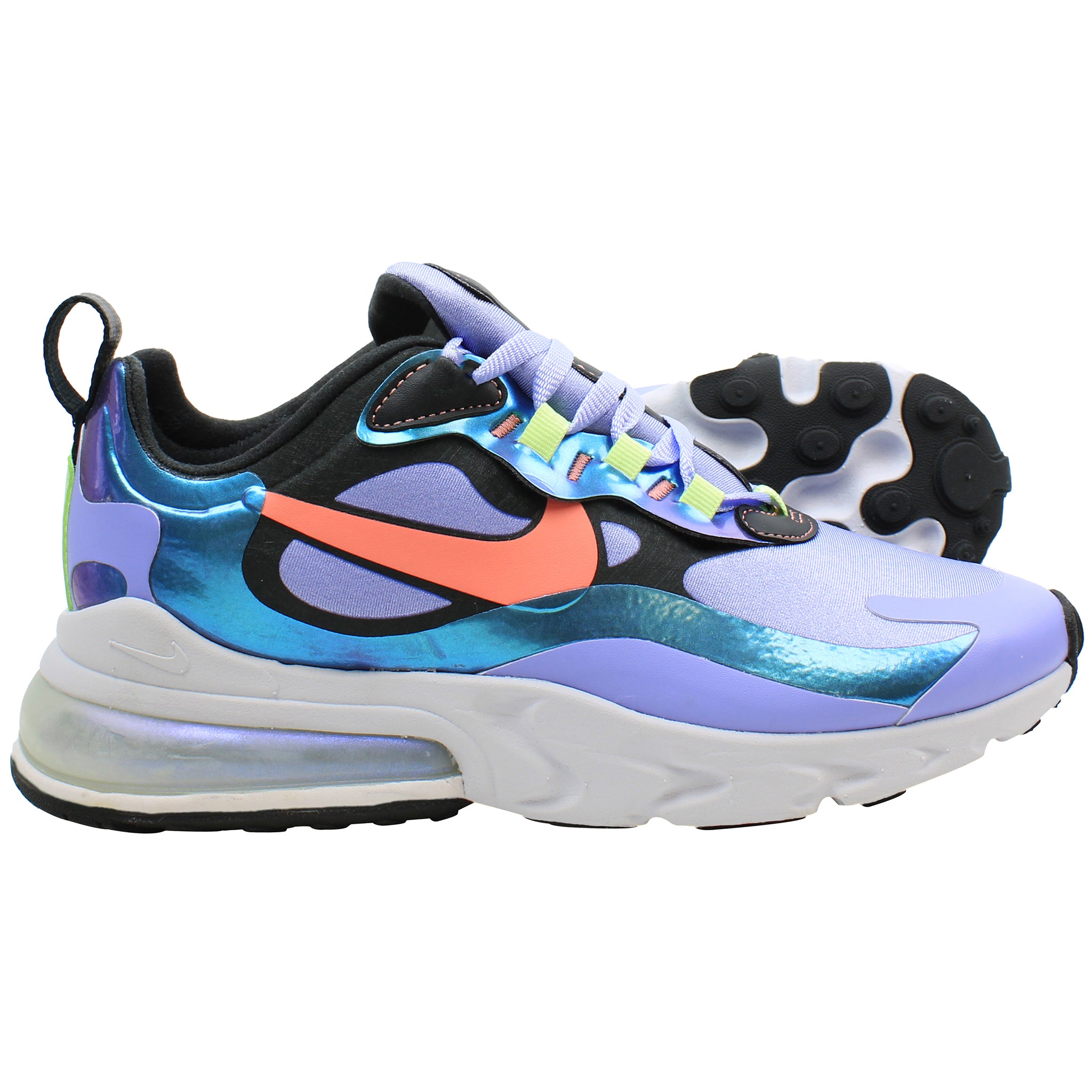 Nike Air Max 270 React Womens Purple Trainers