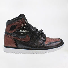 Nike Air Jordan 1 Hi OG Fearless Womens Black/Brown Trainers  NO BOX