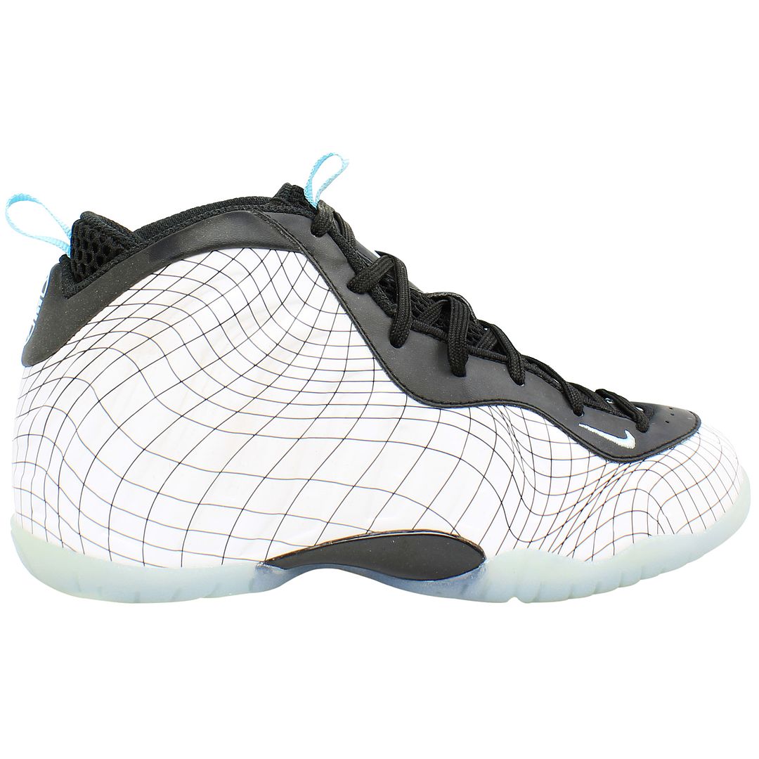 Nike Little Posite One PS Kids White Trainers