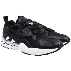 Mizuno Wave Rider 1 Mens Black Trainers