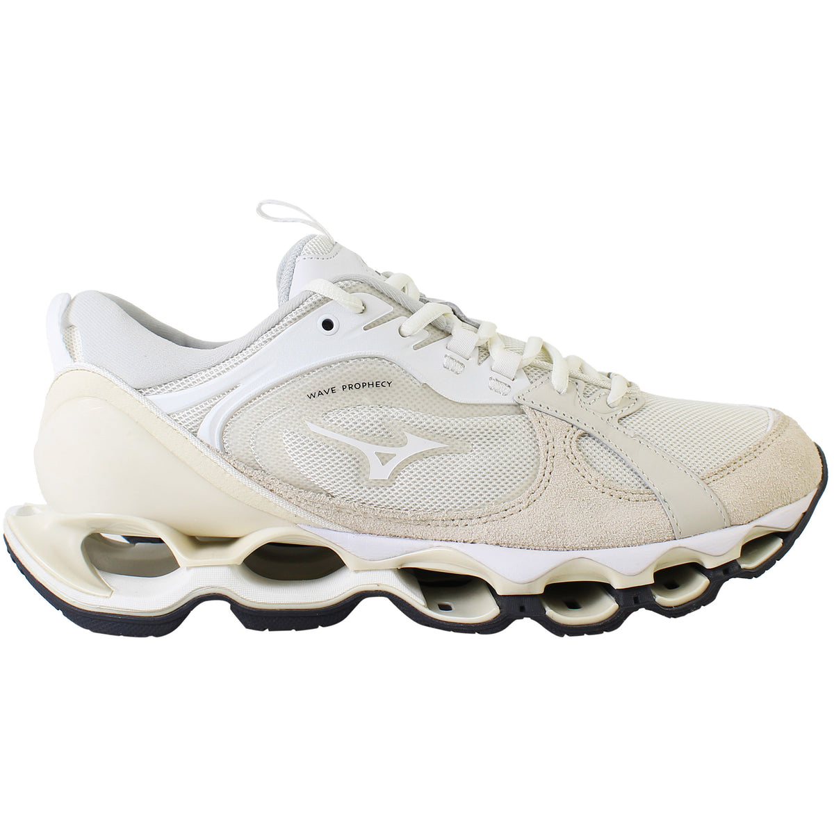 Mizuno Wave Prophecy Beta 2 Mens Off White Running Shoes
