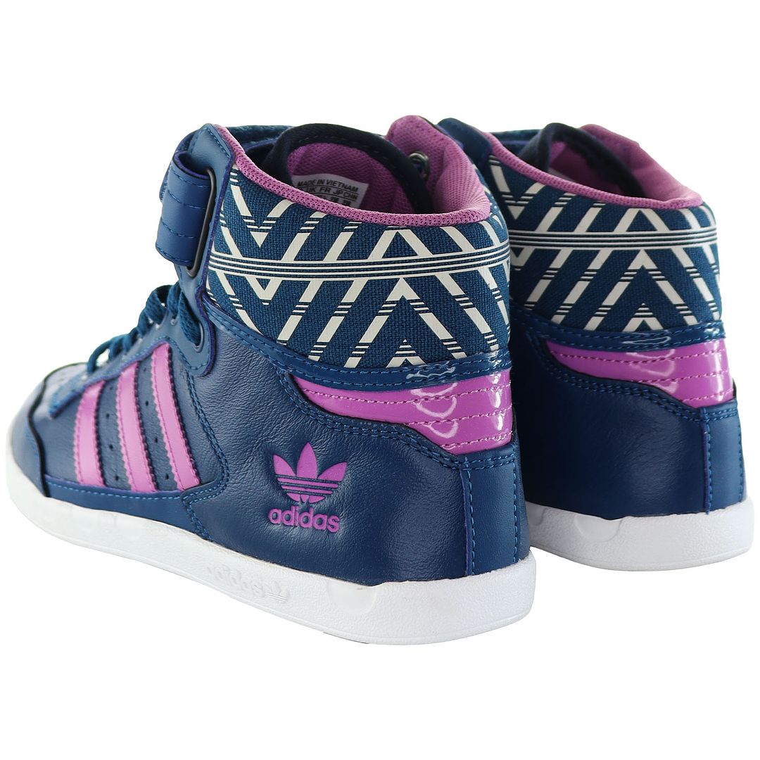 Adidas Centenia Hi Kids Blue Trainers