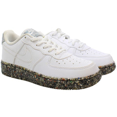 Nike Force 1 KSA Kids White Trainers