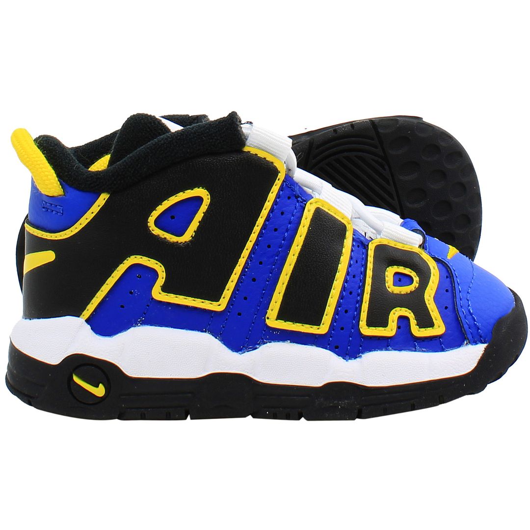 Nike Air More Uptempo Kids Blue/Black Trainers