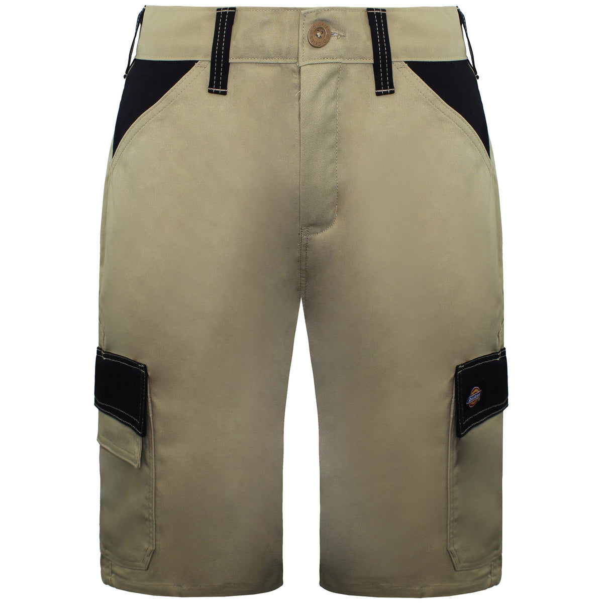 Dickies Everyday Mens Khaki/Black Workwear Shorts