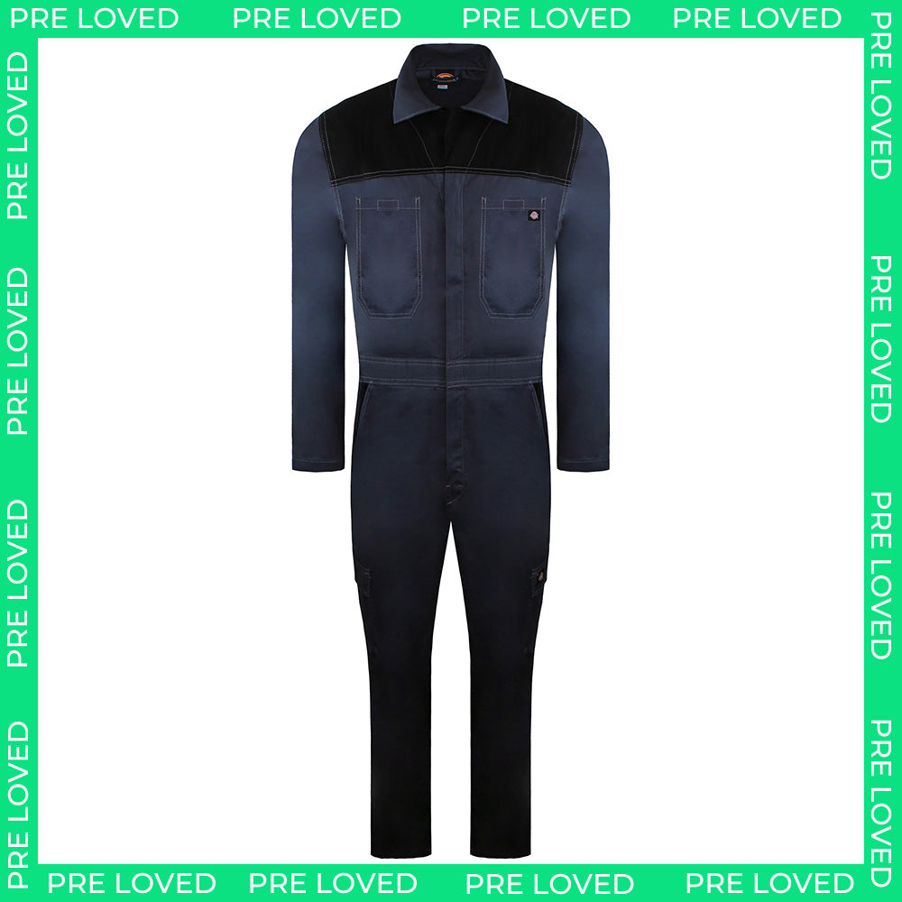 Dickies Everyday Mens Black/Grey Coverall NO TAG
