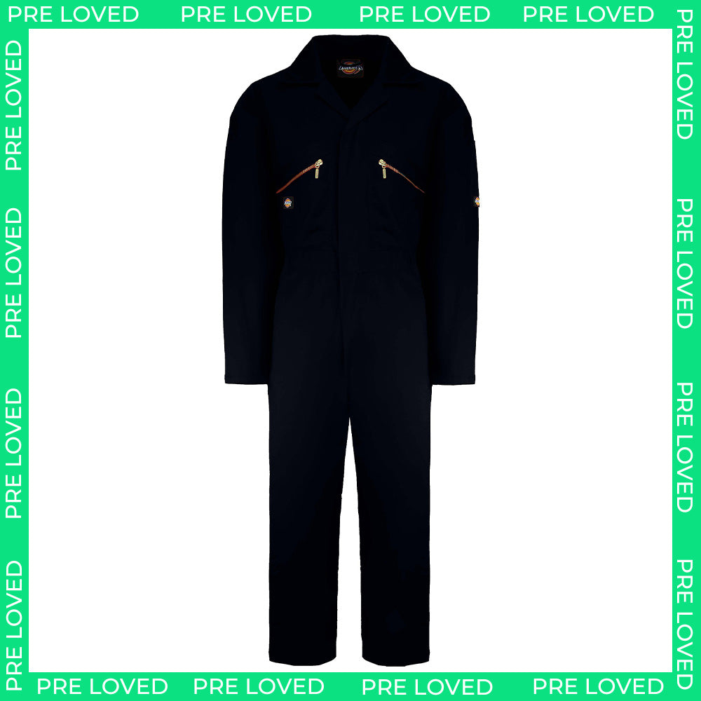 Dickies Redhawk Mens Navy Blue Coverall NO TAG