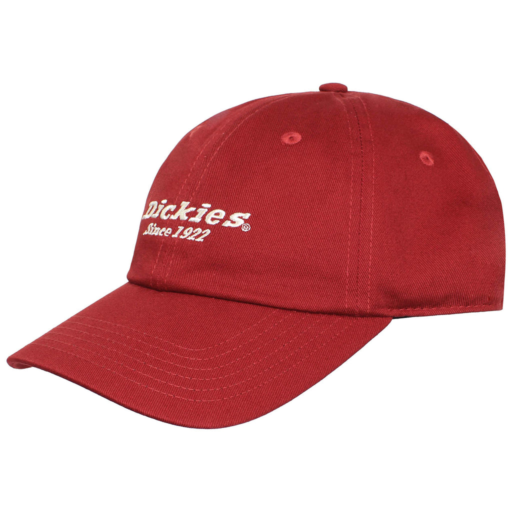 Dickies Twill Cotton Mens Dark Red Dad Cap