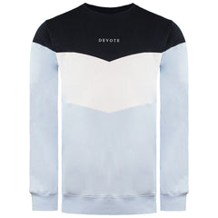 Devote London Mens Blue Sweater