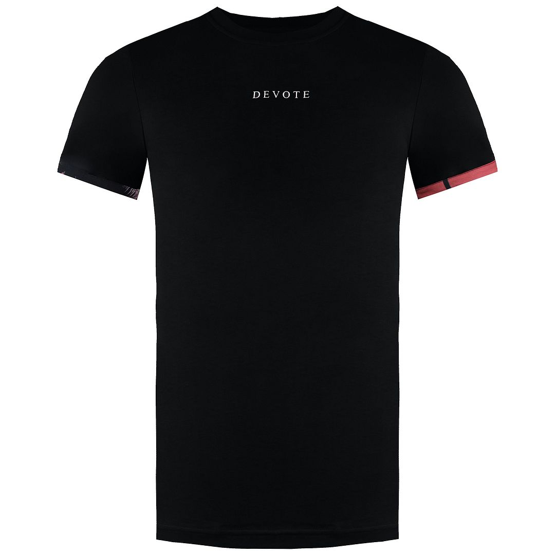 Devote London Mens Black T-Shirt