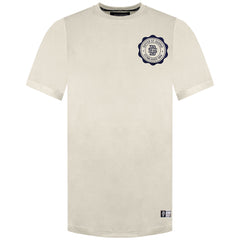 Duffer Stamp Mens Cream T-Shirt