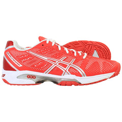 Asics Gel-Solution Speed 2 Womens Red Trainers