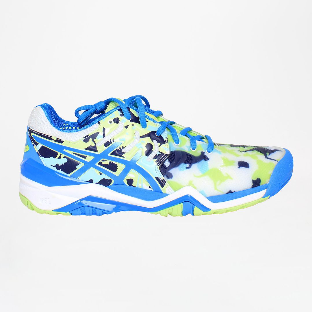 Asics Gel-Resolution 7 L.E Melbourne Womens Tennis Trainers NO BOX