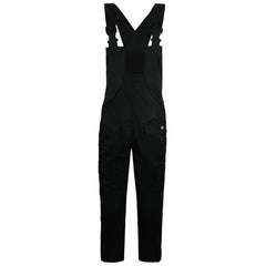 Dickies Everyday Bib & Brace Mens Black Work Dungarees