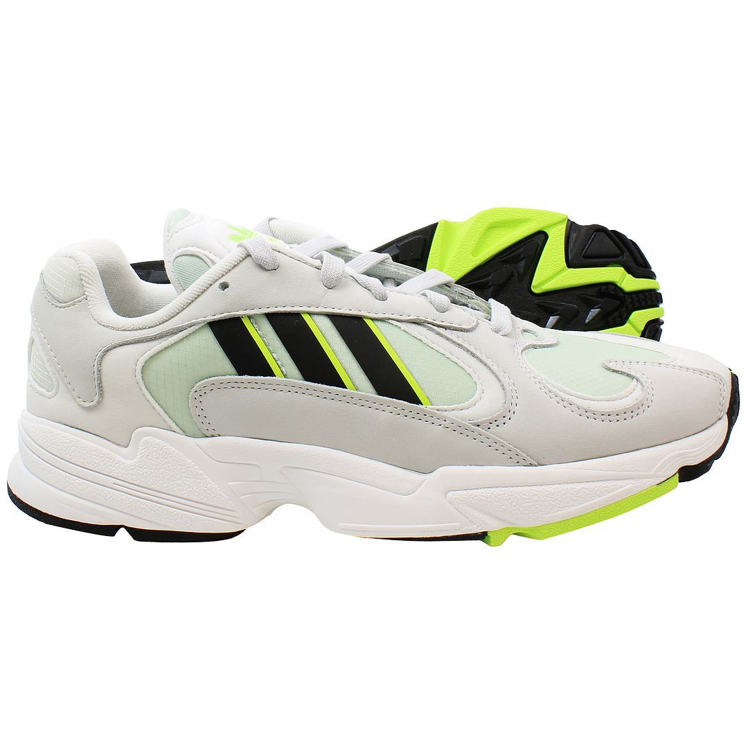 Adidas Yung-1 Mens Grey Trainers