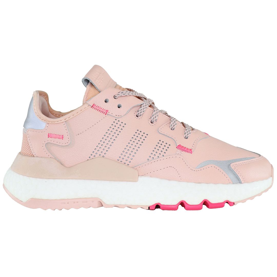 Adidas Nite Jogger J Kids Pink Trainers