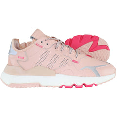 Adidas Nite Jogger J Kids Pink Trainers