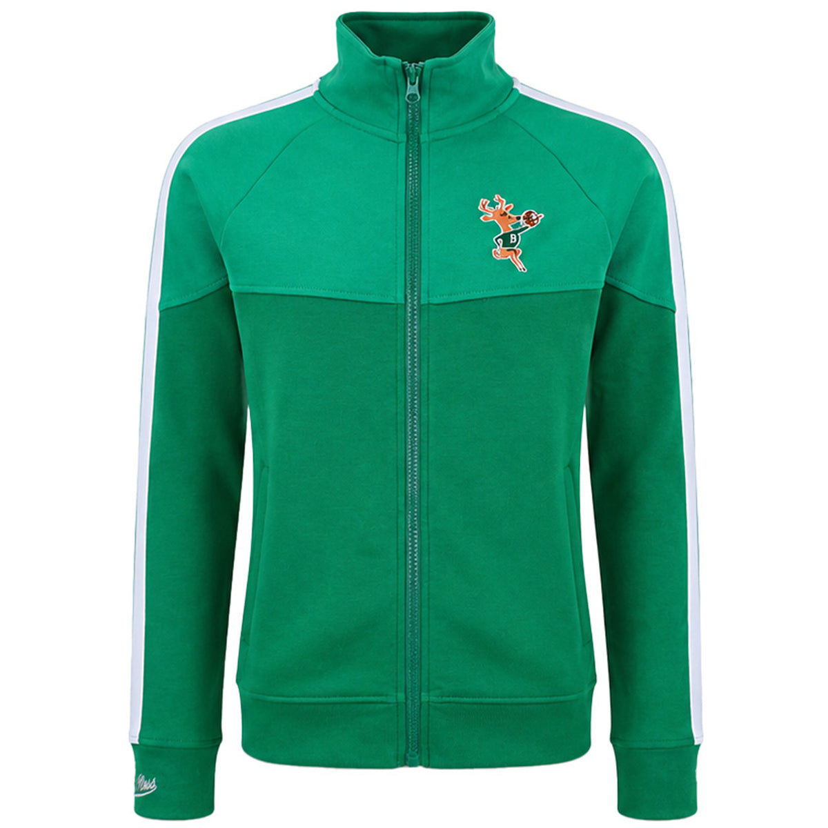 Mitchell & Ness NBA Milwaukee Bucks MVP Kids Green Track Jacket