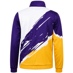 Mitchell & Ness NBA Los Angeles Lakers Paintbrush Tricot Kids Purple/Yellow Jacket