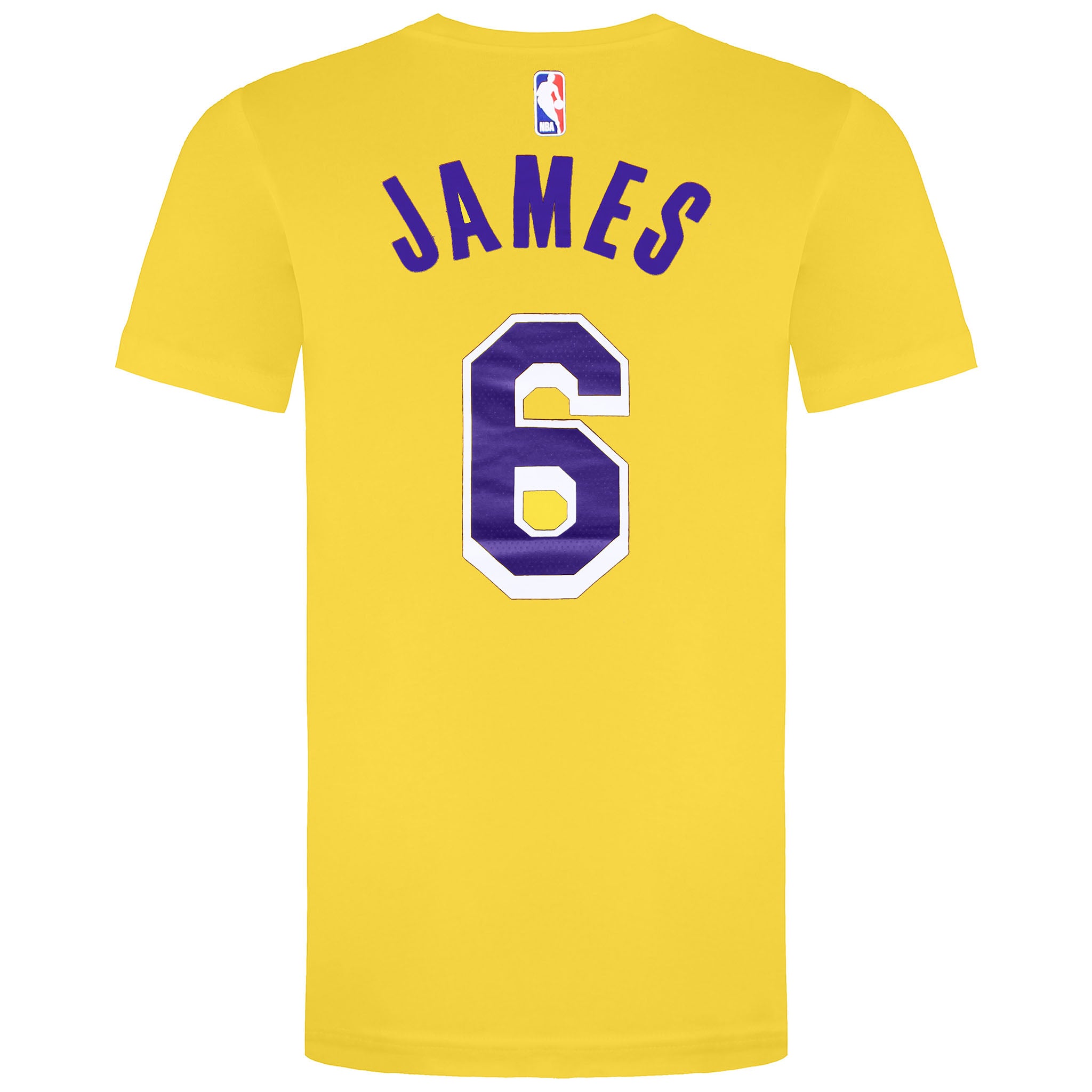 Nike NBA LA Lakers 6 James Lebron N&N Kids T-Shirt