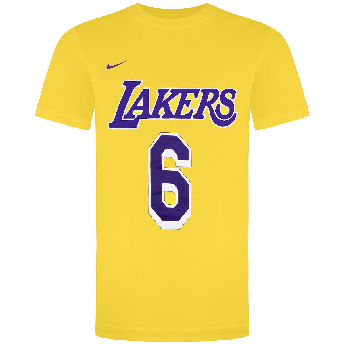 Nike NBA LA Lakers 6 James Lebron N&N Kids T-Shirt