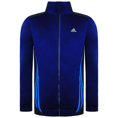 Adidas ClimaLite Mens Blue Track Jacket