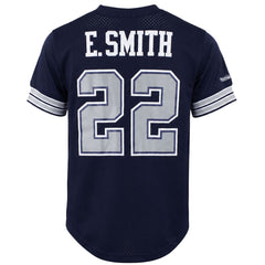 Mitchell & Ness  NFL Dallas Cowboys #22 E.Smith Mens Navy Jersey