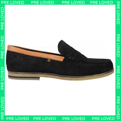 Farah Sterling Mens Black Loafers NO BOX