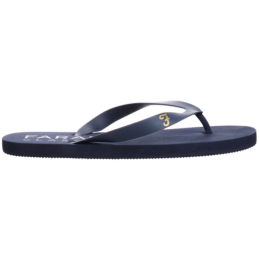 Farah Shore Mens Navy Flip-Flops