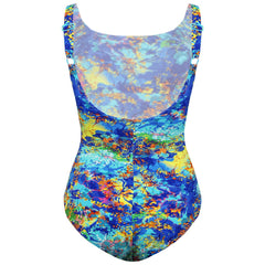 Maru Sherbet Pacer Cruz Womens Blue Swimsuit