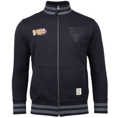 Mitchell & Ness NBA Chicago Bulls Mens Black Varsity Track Jacket