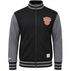 Mitchell & Ness NBA New York Knicks Mens Black Varsity Jacket