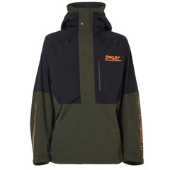 Oakley TNP Lined Mens Black/Green Shell Jacket