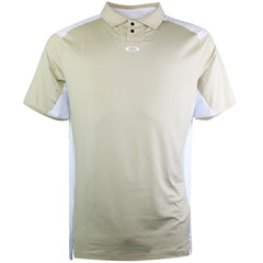 Oakley Reduct C1 Echo Mens Light Brown Golf Polo Shirt