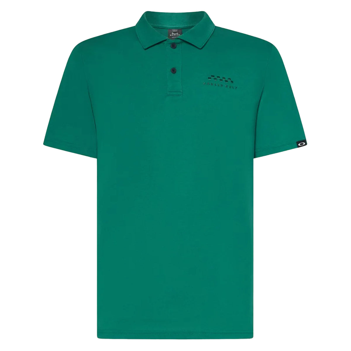 Oakley Transistion OG Mens Green Golf Polo Shirt