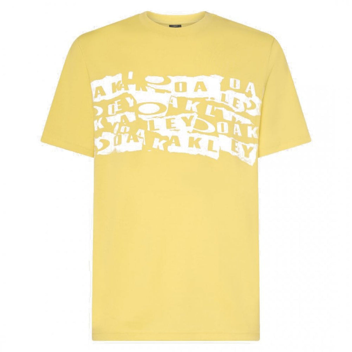 Oakley Ransom Mens Yellow Golf T-Shirt