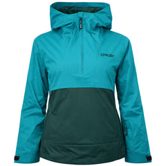 Oakley Holly Womens Green/Blue Anorak Jacket