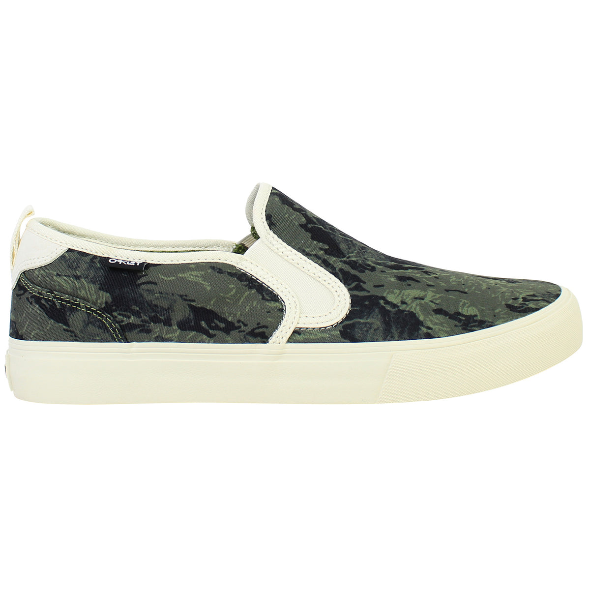 Oakley B1B Banks Classic Mens Camo Green Plimsolls