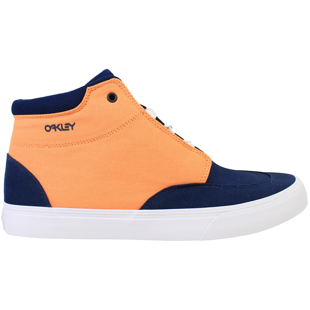 Oakley Hi-Top Vulcanised Mens Orange Trainers